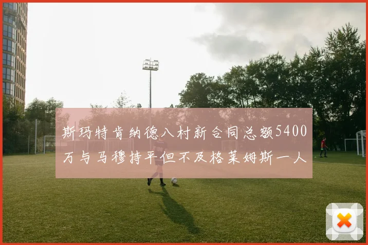 斯玛特肯纳德八村新合同总额5400万与马穆持平但不及格莱姆斯一人